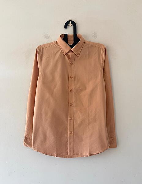 Peach essence oxford shirt