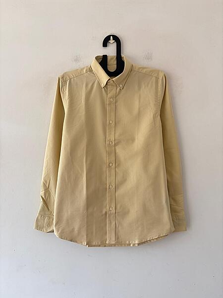 Butter cream oxford shirt
