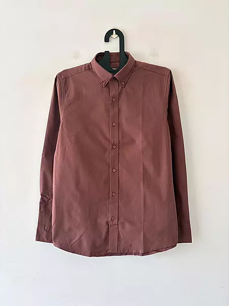 Rust clay oxford shirt