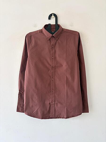 Rust clay oxford shirt