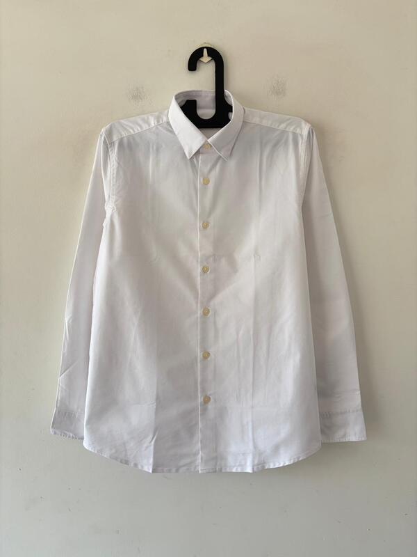 True white oxford shirt