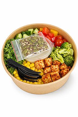 Peri-peri Paneer Salad