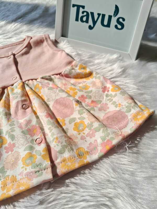 Cotton Button Frocks combo-Pack of 5