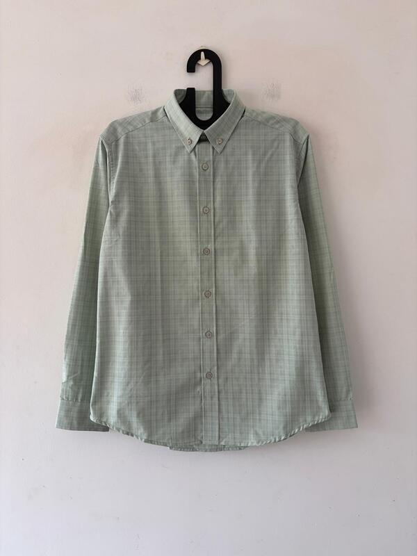 Mint green Imp check shirt