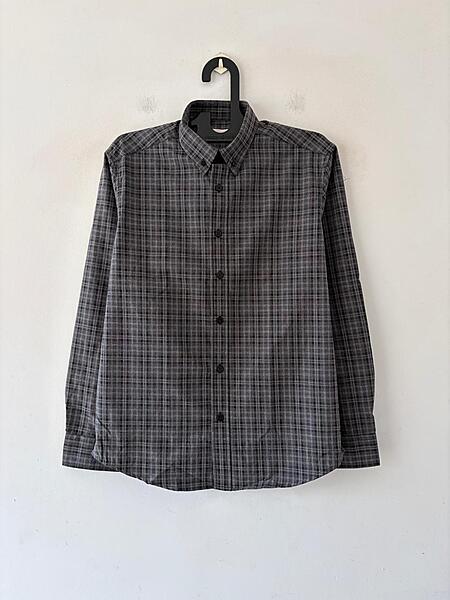 Slate grey Imp check shirt