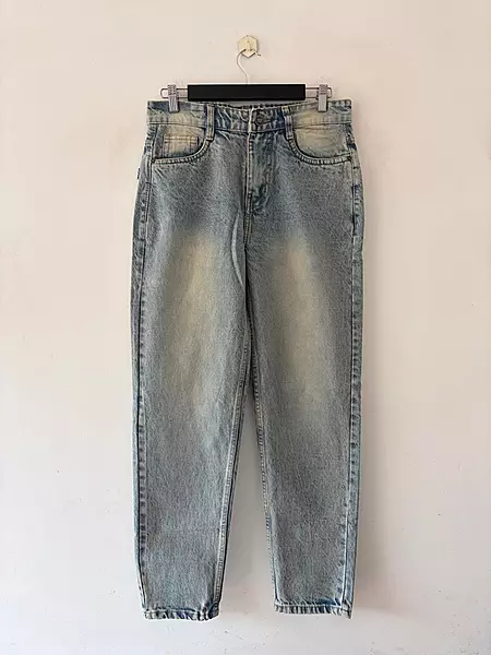 Sea blue vintage momfit jeans