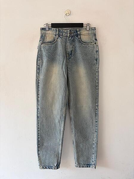 Sea blue vintage momfit jeans