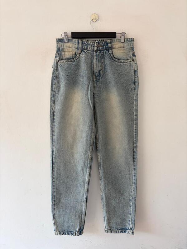 Sea blue vintage momfit jeans