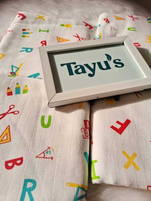 Muslin  Double layer cap towel (0-24 Months)