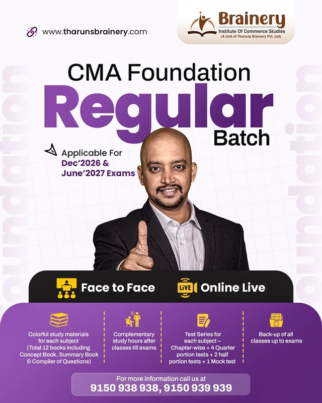 CMA Foundation - Regular