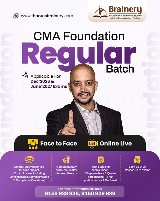 CMA Foundation - Regular