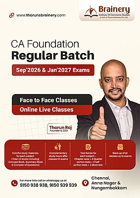 CA Foundation Regular