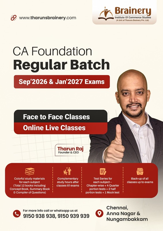 CA Foundation Regular