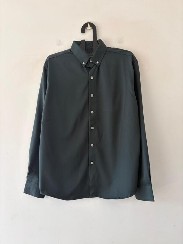 Emerald green Imp-plain shirt