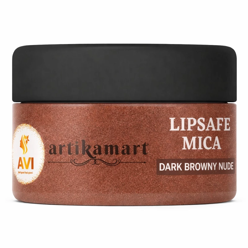 Lipsafe Mica Dark Browny Nude