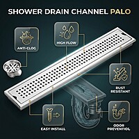 Palo Shower Drain Channel