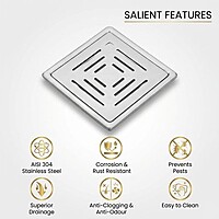 Jupiter Square Floor Drain
