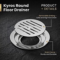 Kyros Round Floor Drainer (5X5)