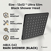 Rain Shower (Black)