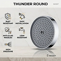 Thunder Premium ABS Shower Head