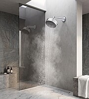 Clinton Round Premium ABS Shower Head