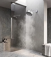 Clinton Round Premium ABS Shower Head