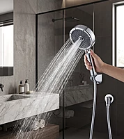 AQUA – Premium ABS Hand Shower Set (Foam + Mist + Rain)