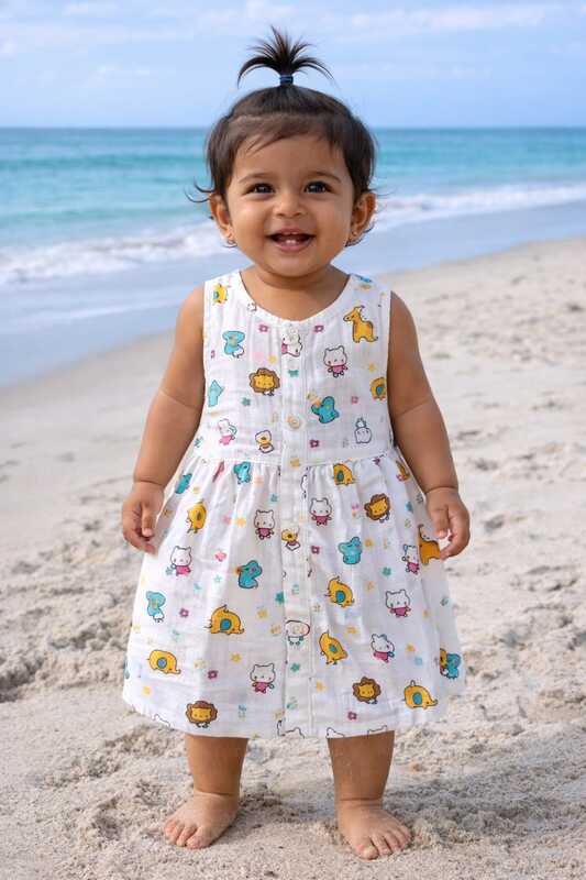 Muslin Frocks toy print