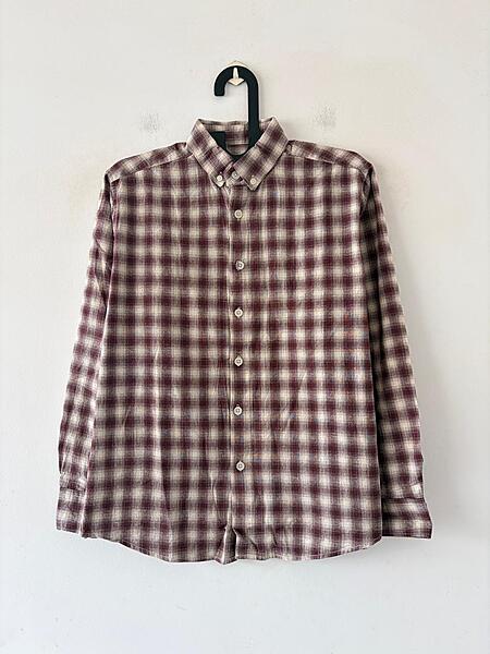 Maroon mist & ash check shirt