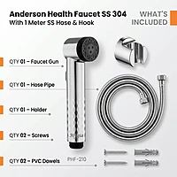 Anderson Health Faucet (S.S. 304) – 1 Meter Chain Set