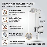 Trona Health Faucet (ABS) – 1 Meter Chain Set