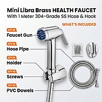 Mini Libra Health Faucet (Brass) – 1 Meter Chain Set