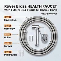 Rover Health Faucet (Brass) – 1 Meter Chain Set
