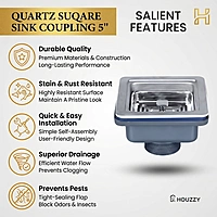 QUARTZ SINK COUPLING 5 Inch