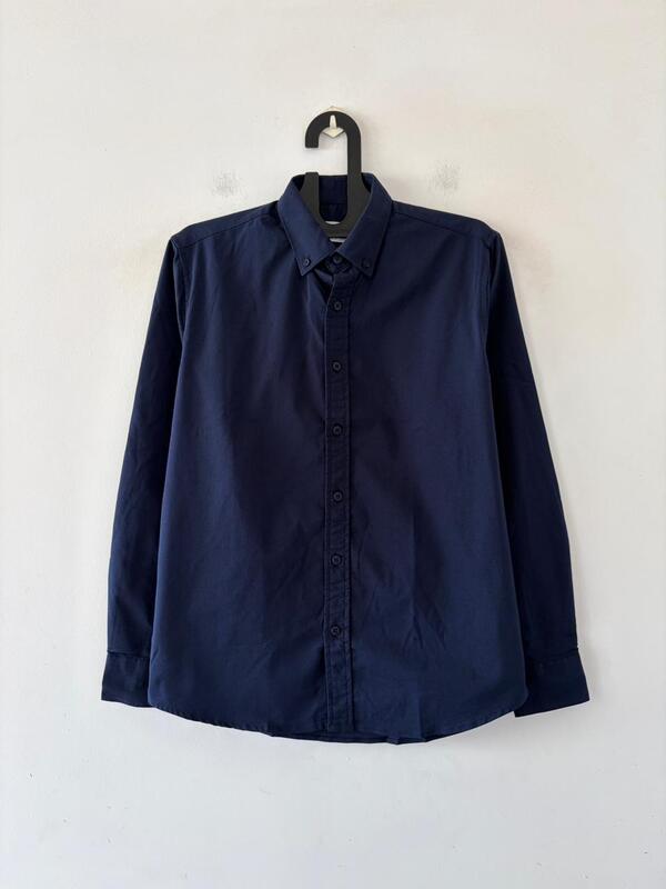 Classic navy oxford shirt