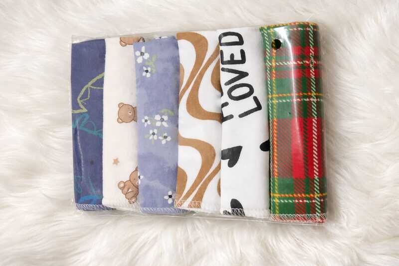 Cotton baby face towels-Pack of 6(7*8 Inch)