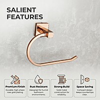 Napkin Ring Rose Gold PVD Coated