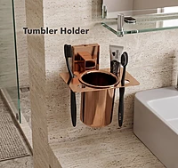 Tumbler Holder Rose Gold PVD Coated