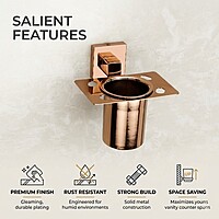 Tumbler Holder Rose Gold PVD Coated