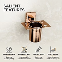 Tumbler Holder Rose Gold PVD Coated
