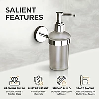 Liquid Soap Dispenser Chrome