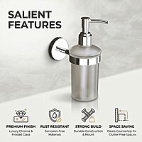 Liquid Soap Dispenser Chrome