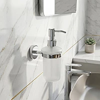 Liquid Soap Dispenser Chrome