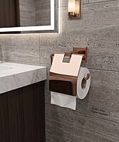 Toilet Paper Holder Rose Gold