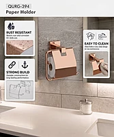 Toilet Paper Holder Rose Gold
