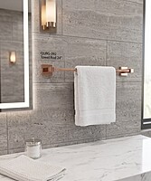 Towel Rod 24 Inch Rose Gold PVD Coated