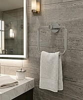 Supra Square Towel Ring