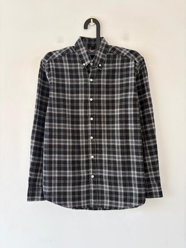 Onyx black & silver flannels