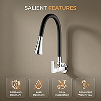 Sink Cock Flexible Dual Flow
