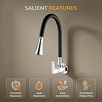 Sink Cock Flexible Dual Flow